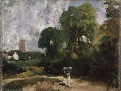John Constable Stoke-by-Nayland, Suffolk. Germany oil painting art
